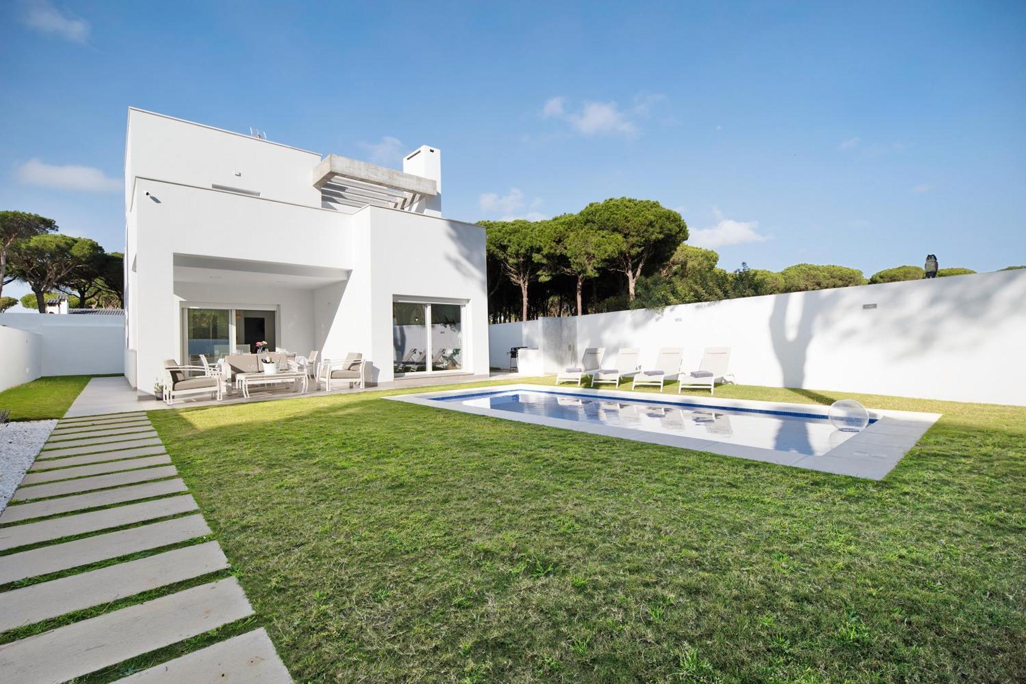 Villa Moderna En Chiclana 치클라나 데 라 프론테라 외부 사진